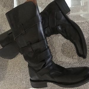 Black Fiorentini + Baker Boot Size 37 Lightly Worn